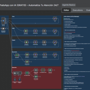 Agente WhatsApp con IA Multimodal en n8n (GRATIS) – Automatiza Tu Atención 24/7