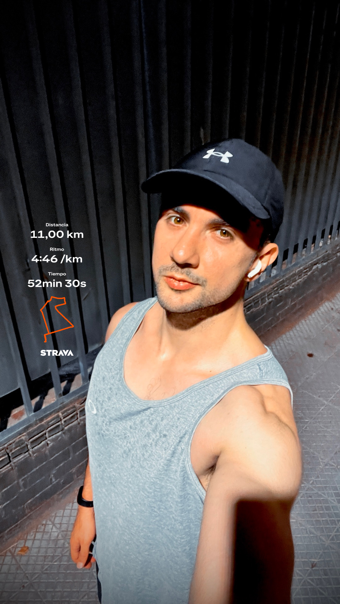 Javier Vrandecic corriendo 10K