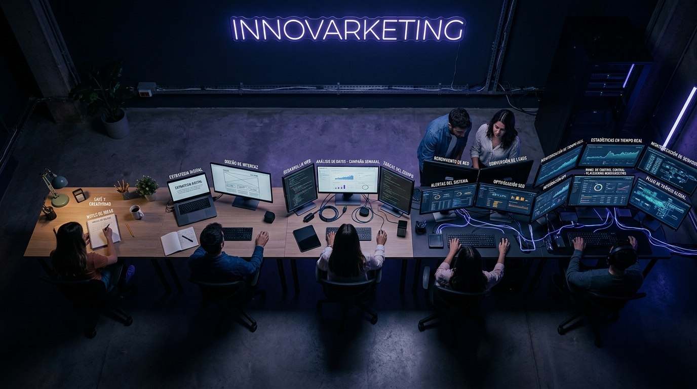 Los cinco niveles de uso de IA — Innovarketing