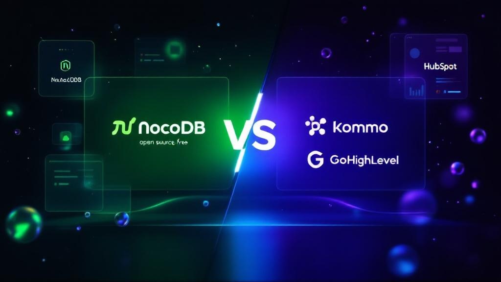 CRM Open Source vs Pago: NocoDB vs HubSpot vs GoHighLevel